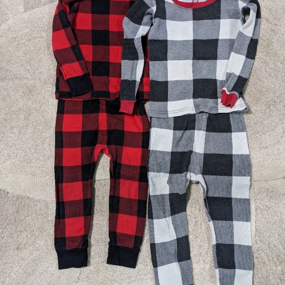 Bundle - 2 Buffalo Plaid Pajama Sets